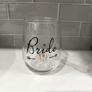 Bride to Be Stemless Wine Glass